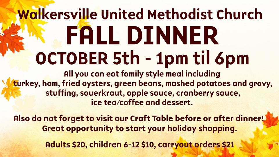 2019 Fall Dinner